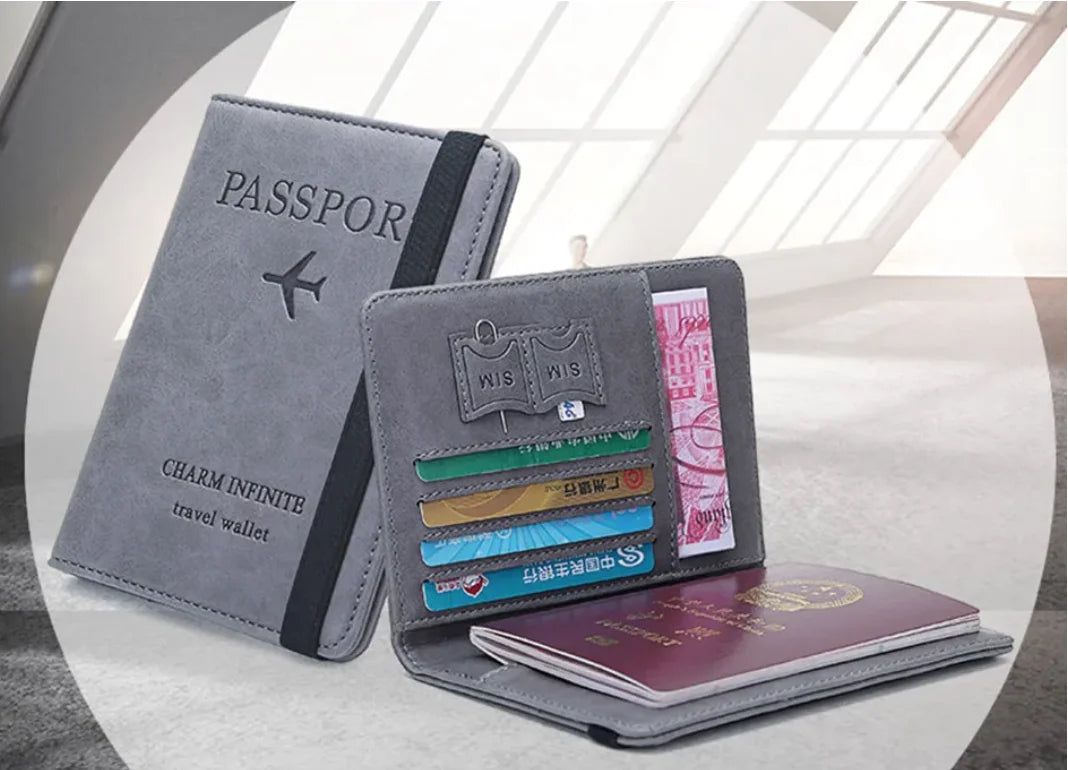 Premium Travel Passport Cover by Anti Spier