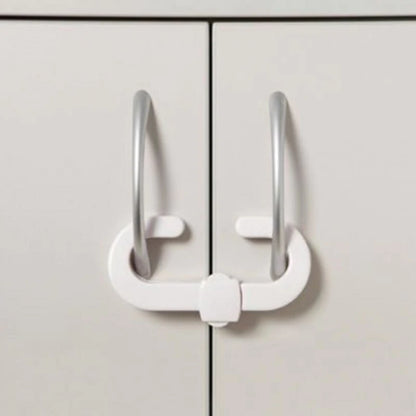 Cabinet Door Safety Handle Lock by Anti Spier