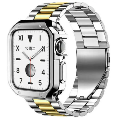 Stainless Steel For Apple Watch iWatch Band 8 7 6 5 4 3 2 SE 38/41/40/42/44/45mm by Anti Spier