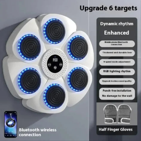 Smart Bluetooth Wireless Boxing Fitness Kit – Home Exercise Equipment by Anti Spier