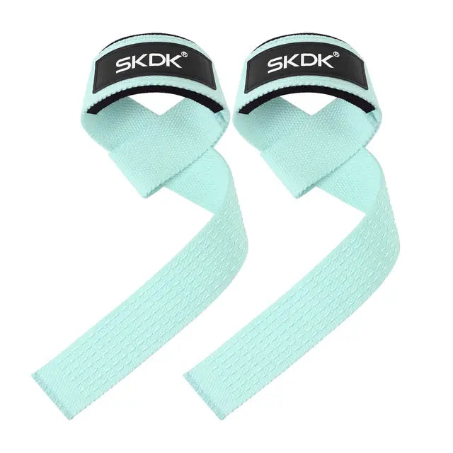 Anti-Slip Silicone Weightlifting Wrist Straps by Anti Spier