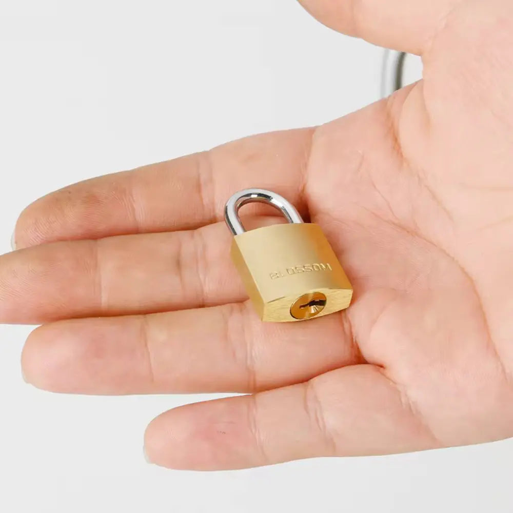 Brass Keyed Safety Padlock by Anti Spier