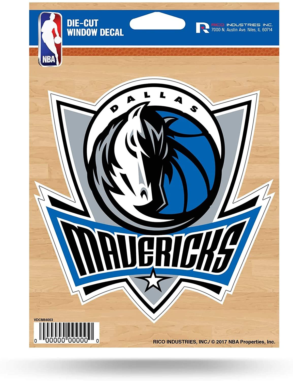 Dallas Mavericks 5 Inch Decal Sticker Die Cut Flat Vinyl by Fielders Choice