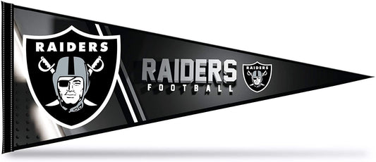 Las Vegas Raiders Pennant 12x30 Inch Soft Felt by Fielders Choice