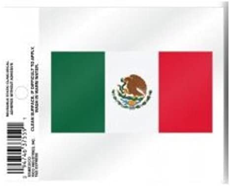 Mexico 3.5" Flat Static Cling Decal Sticker World Cup Soccer COPA Football by Fielders Choice