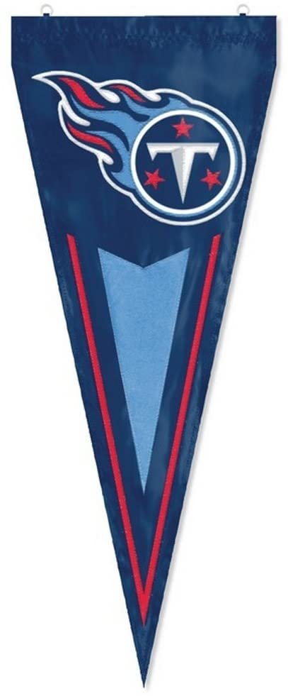Tennessee Titans 14x34 Inch Garden Flag Banner Yard Pennant Design Embroidered Outdoor by Fielders Choice
