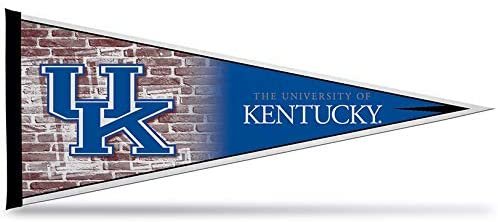 University of Kentucky Wildcats Soft Felt Pennant, Campus Design, 12x30 Inch, Easy To Hang by Fielders Choice