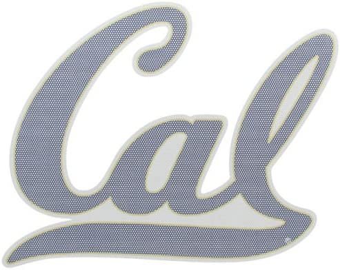 University of California Bears 8 Inch Perforated Auto Window Film Decal One-Way Vision Exterior Application by Fielders Choice