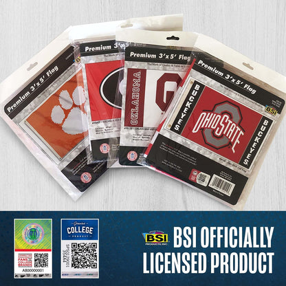BSI NCAA Louisiana Lafayette Ragin' Cajuns Flag with Grommets, 3' x 5', Camo by Fielders Choice
