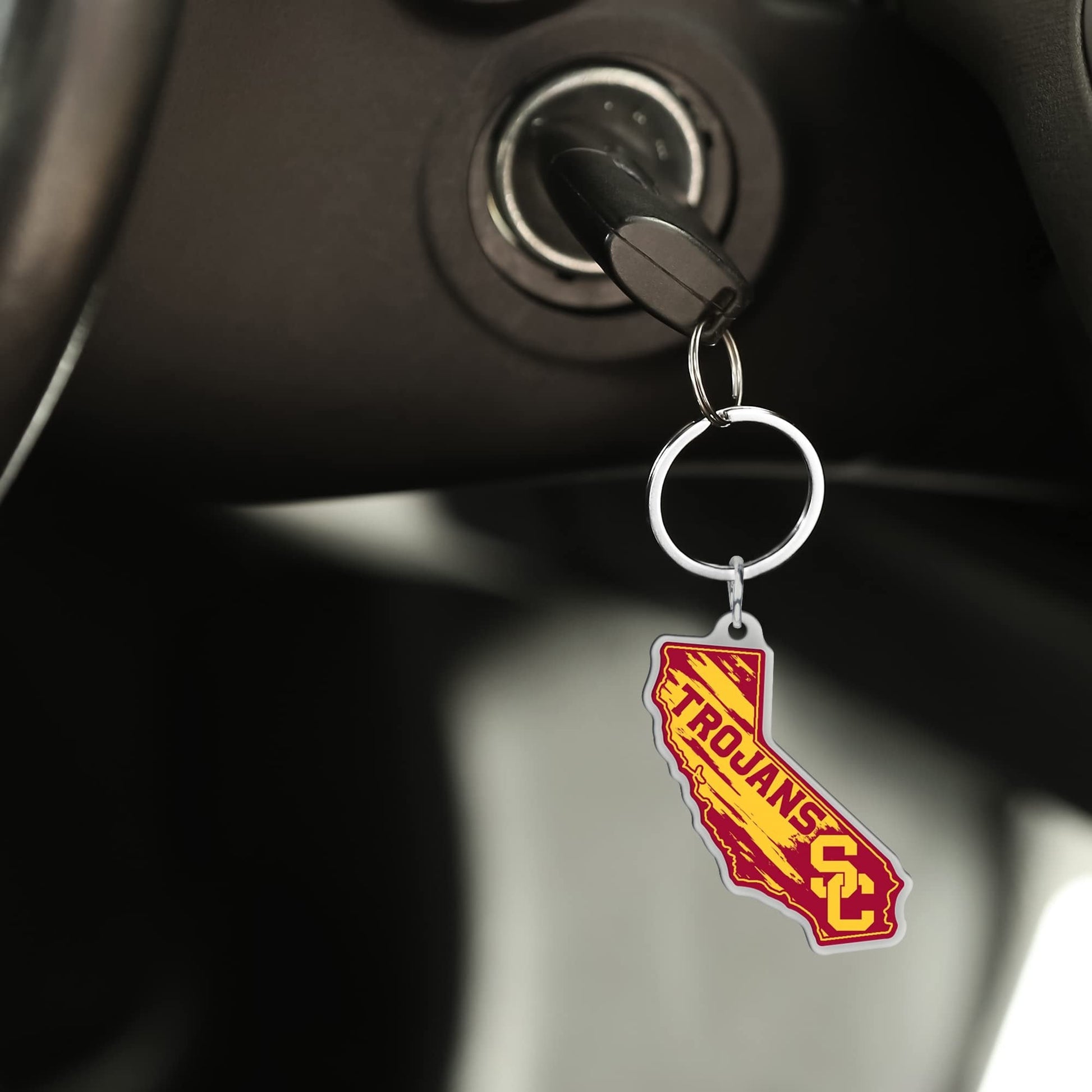 Rico Industries NHL Boston Bruins Champ State Shape Keychain by Fielders Choice