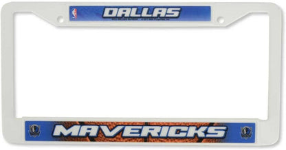 Rico Dallas Mavericks NBA Plastic Auto License Plate Frame by Fielders Choice