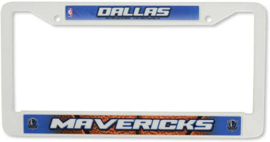 Rico Dallas Mavericks NBA Plastic Auto License Plate Frame by Fielders Choice