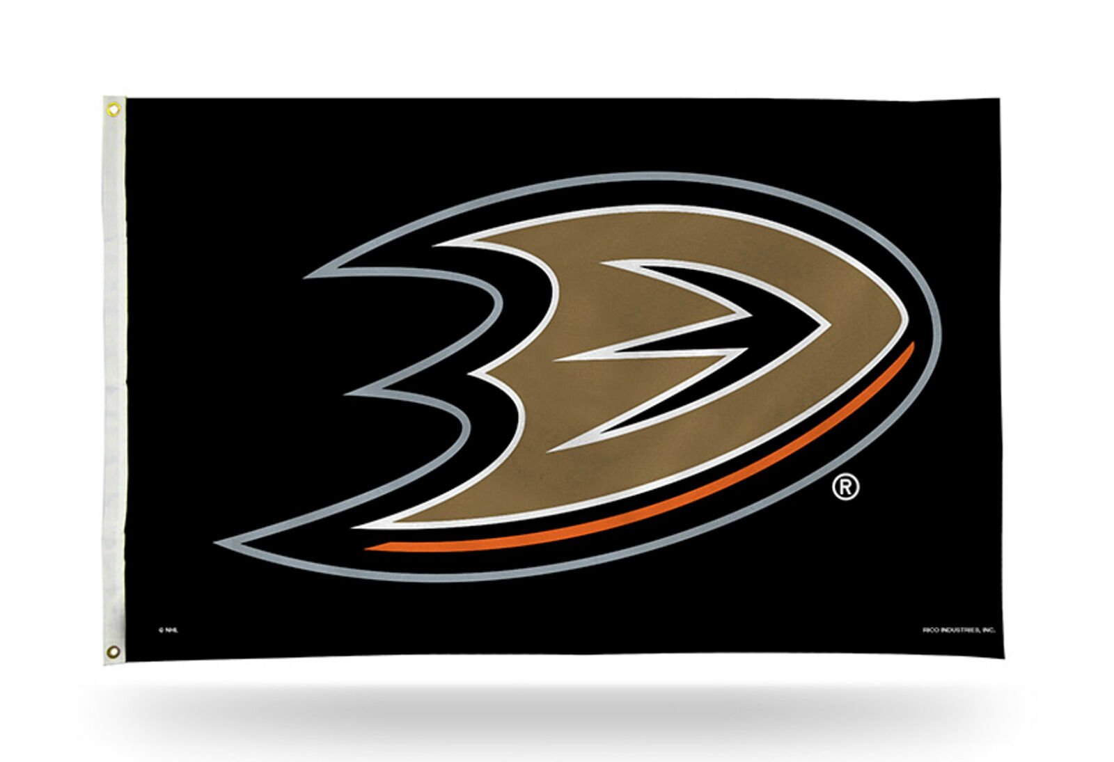 Anaheim Ducks Rico 3x5 Flag w/grommets Outdoor House Banner NHL Hockey by Fielders Choice