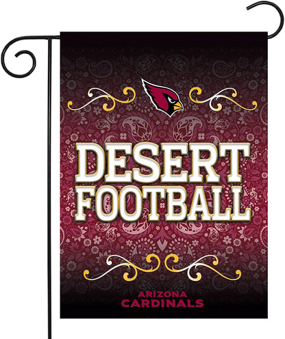 Arizona Cardinals Premium Garden Flag Banner, Double Sided, 13x18 Inch by Fielders Choice
