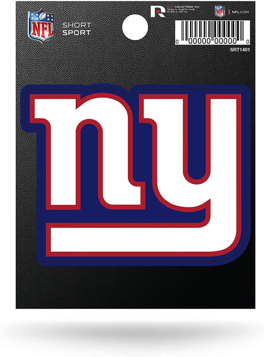 New York Giants 3 Inch Decal Sticker, Flat Vinyl Die Cut, Full Adhesive Backing by Fielders Choice
