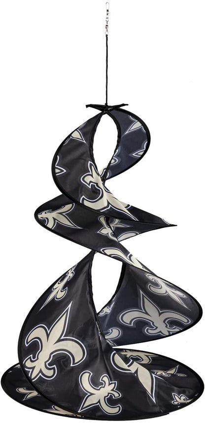 New Orleans Saints Flag Banner Wind Twister Spinner Outdoor by Fielders Choice