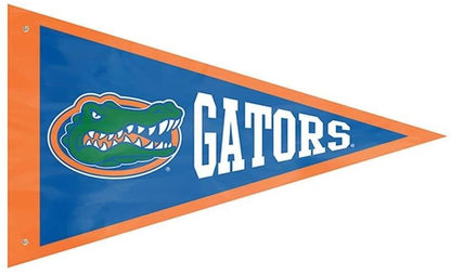 University of Florida Gators Premium 3x5 Flag Banner, Pennant Design, Applique, Indoor or Outdoor, Single Sided by Fielders Choice