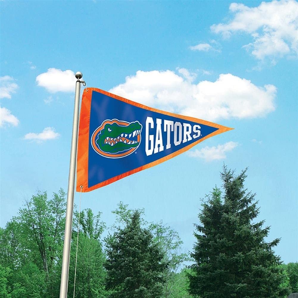 University of Florida Gators Premium 3x5 Flag Banner, Pennant Design, Applique, Indoor or Outdoor, Single Sided by Fielders Choice