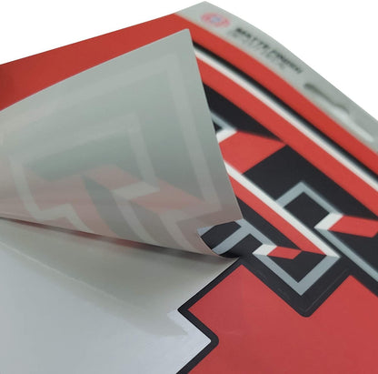Western Kentucky University Hilltoppers 6-Piece Decal Sticker Set, 5x6 Inch Sheet, Gift for football fans for any hard surfaces around home, automotive, personal items by Fielders Choice