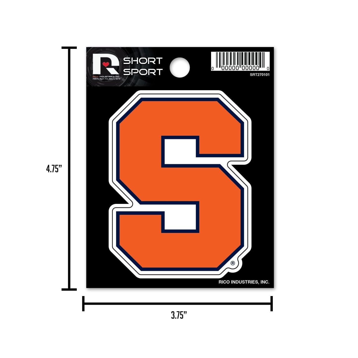 Rico Industries NCAA Florida State Seminoles Die Cut Team Logo Short Sport Sticker by Fielders Choice