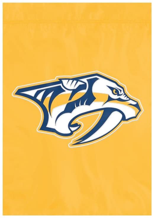Nashville Predators Premium Garden Flag Banner Applique Embroidered 12.5x18 Inch by Fielders Choice