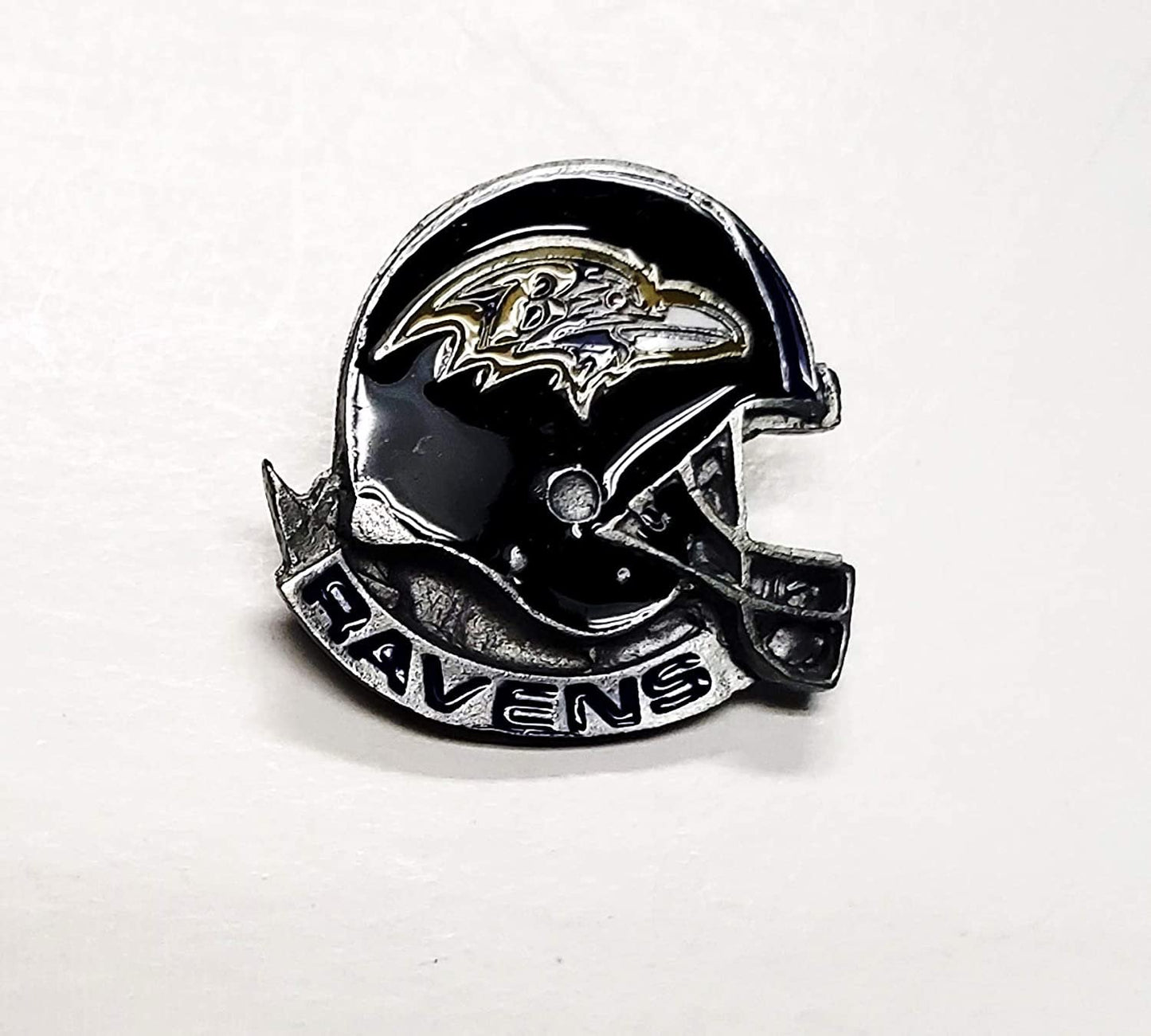 Rico Industries, Inc. Baltimore Ravens Glossy Metal Hat Lapel Pin Team Logo Football by Fielders Choice