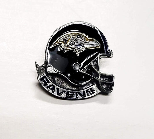 Rico Industries, Inc. Baltimore Ravens Glossy Metal Hat Lapel Pin Team Logo Football by Fielders Choice