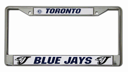Rico Industries MLB Toronto Blue Jays Chrome License Plate Frame by Fielders Choice