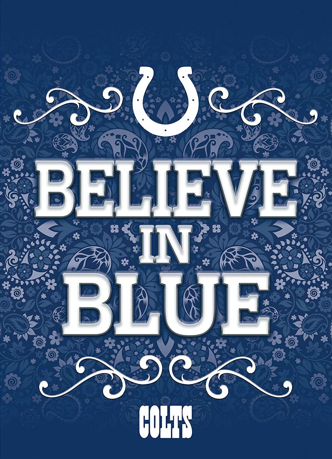 Indianapolis Colts Premium Garden Flag Banner, Double Sided, 13x18 Inch by Fielders Choice
