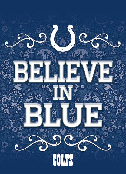 Indianapolis Colts Premium Garden Flag Banner, Double Sided, 13x18 Inch by Fielders Choice