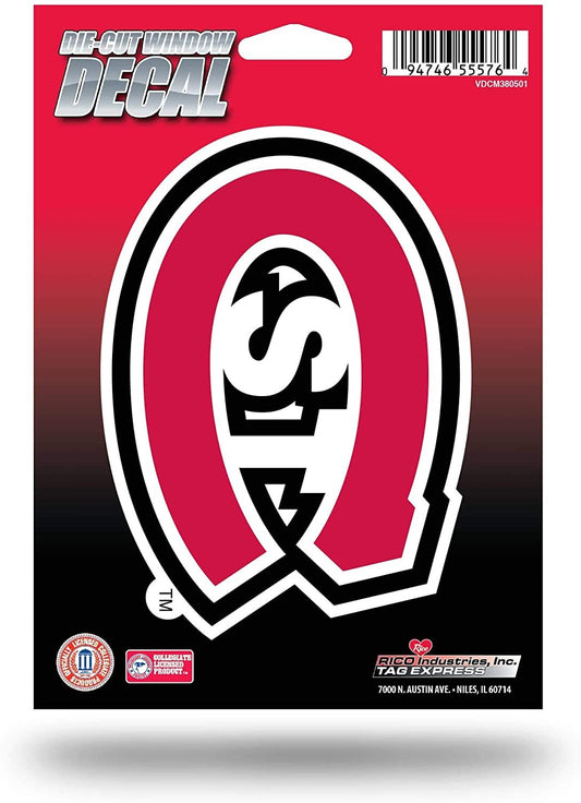 St Cloud State University Huskies 5 Inch Die Cut Decal Sticker Flat Vinyl by Fielders Choice