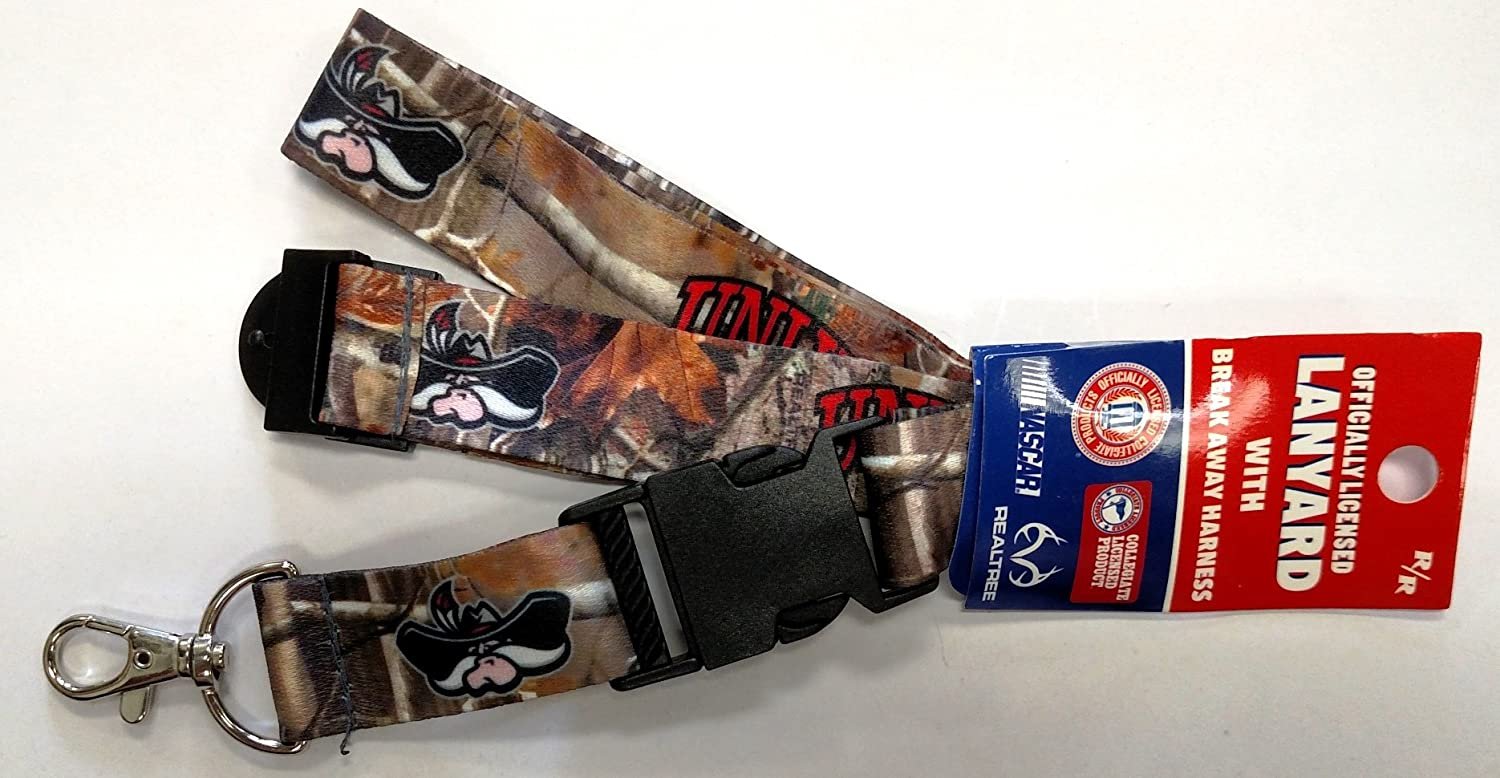 University of Nevada Las Vegas Rebels Unlv Camo Lanyard Keychain Double Sided Breakaway Safety Design Adult 18 Inch by Fielders Choice