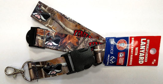 University of Nevada Las Vegas Rebels Unlv Camo Lanyard Keychain Double Sided Breakaway Safety Design Adult 18 Inch by Fielders Choice