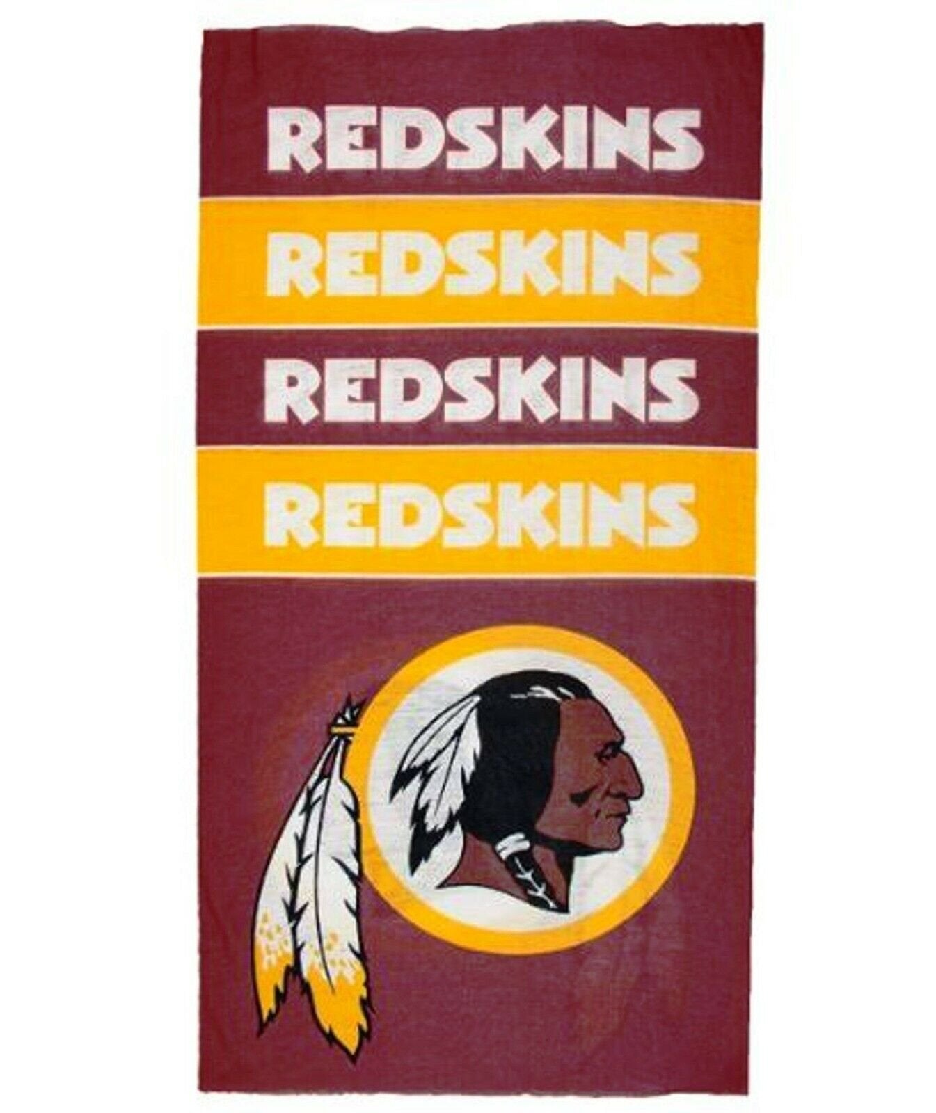 Washington Redskins Superdana Lightweight Scarf Bandana Beanie Headband Football by Fielders Choice