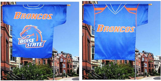 Boise State University Broncos Premium 2-Sided Banner Flag, Jersey Design, 30x34 Inch by Fielders Choice