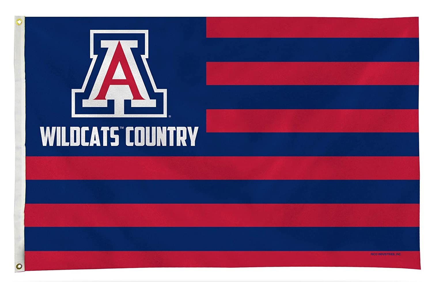 Arizona Wildcats Flag Banner 3x5 Country Design Premium with Metal Grommets Outdoor House University of by Fielders Choice