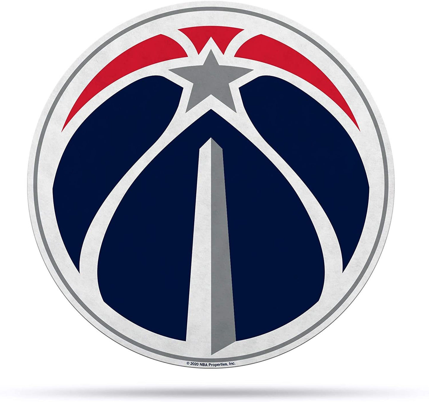 Washington Wizards Pennant Primary Logo 18 Inch Soft Felt by Fielders Choice