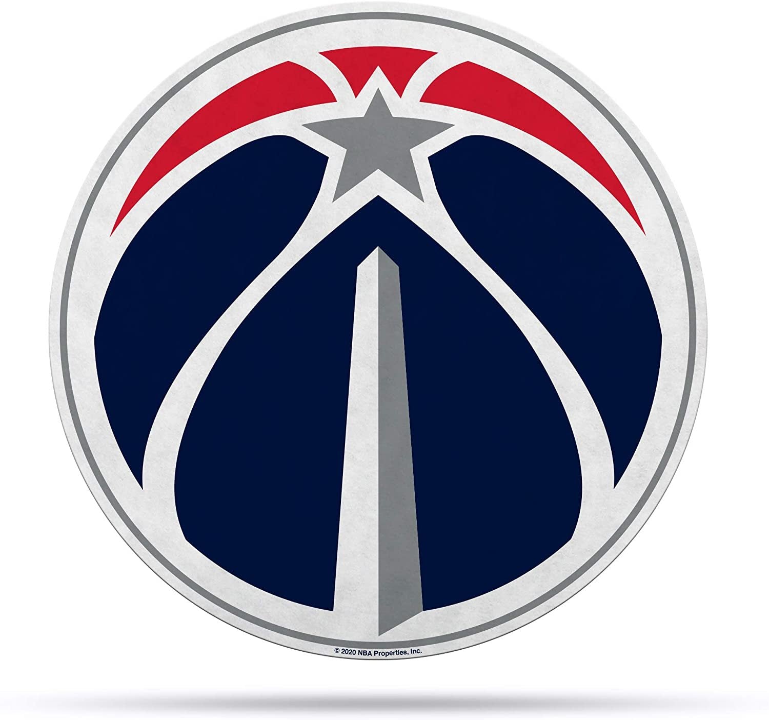Washington Wizards Pennant Primary Logo 18 Inch Soft Felt by Fielders Choice