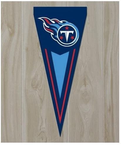 Tennessee Titans 14x34 Inch Garden Flag Banner Yard Pennant Design Embroidered Outdoor by Fielders Choice