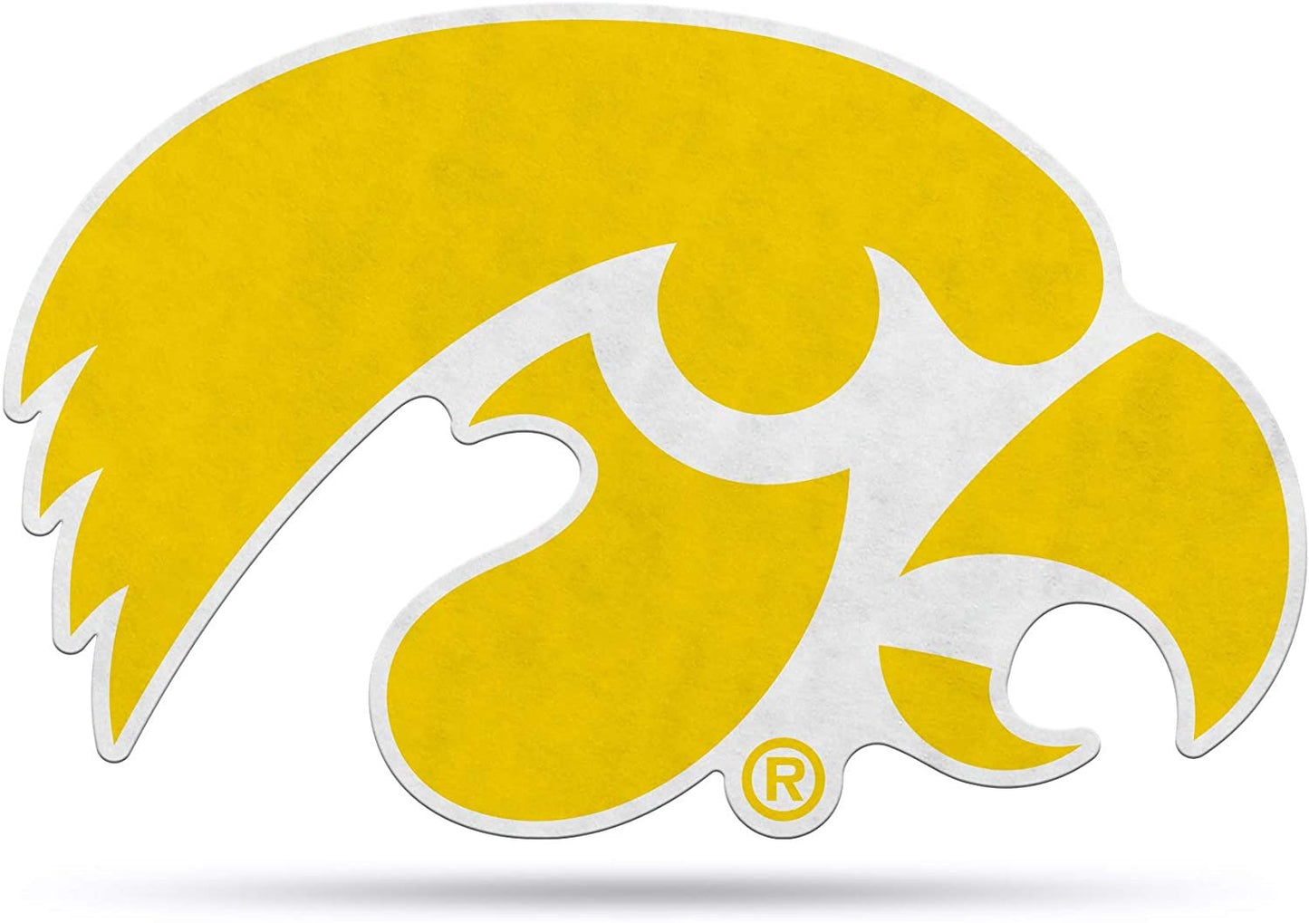 Iowa Hawkeyes Pennant Primary Logo 18 Inch Soft Felt University of by Fielders Choice