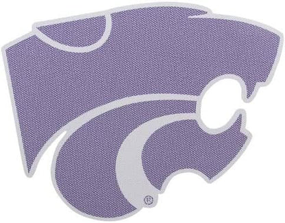 Kansas State University Wildcats 8 Inch Perforated Auto Window Film Decal One-Way Vision Exterior Application by Fielders Choice
