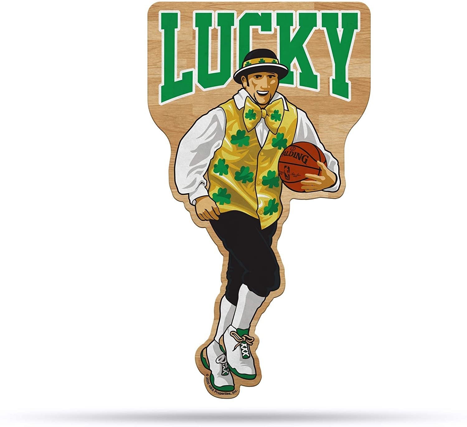 Boston Celtics 18" Mascot Shape Pennant Soft Felt by Fielders Choice
