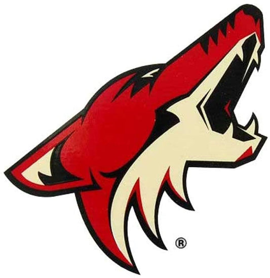 NHL Arizona Coyotes Small Static Cling Decal by Fielders Choice