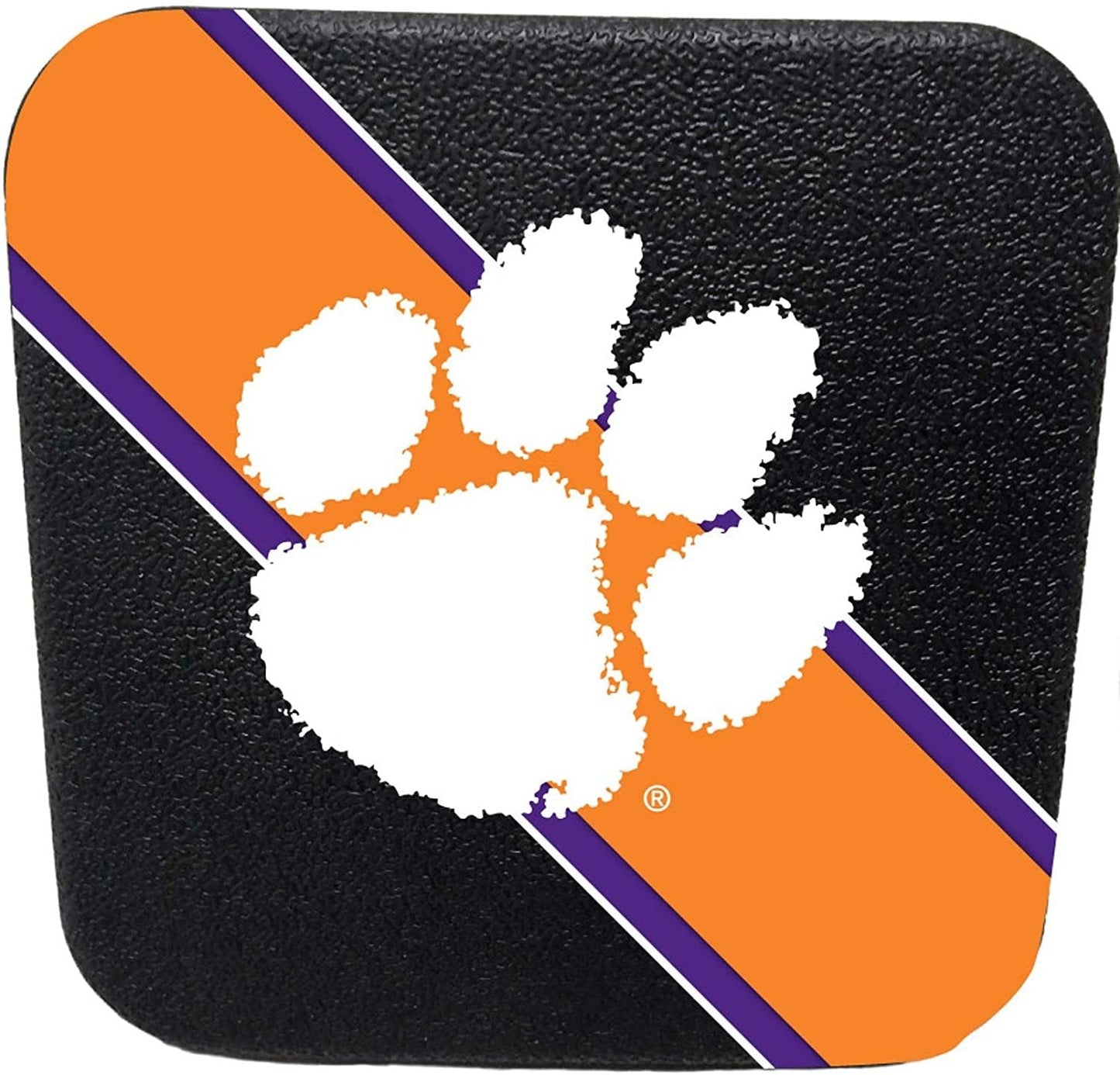 Clemson Tigers Rubber Plastic Hitch Cover Plug Bumper Trailer Auto University by Fielders Choice