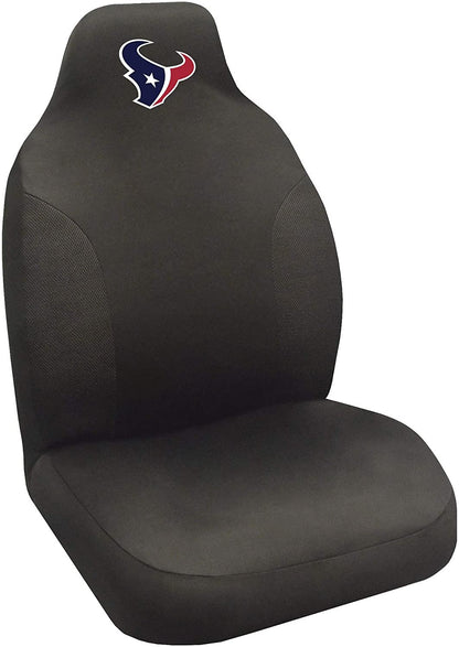 Houston Texans Bucket Auto Seat Cover 48x20 Inch Elastic by Fielders Choice