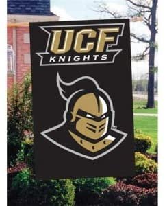 University of Central Florida Knights UCF Banner Flag Premium Double Sided Embroidered Applique 28x44 Inch by Fielders Choice