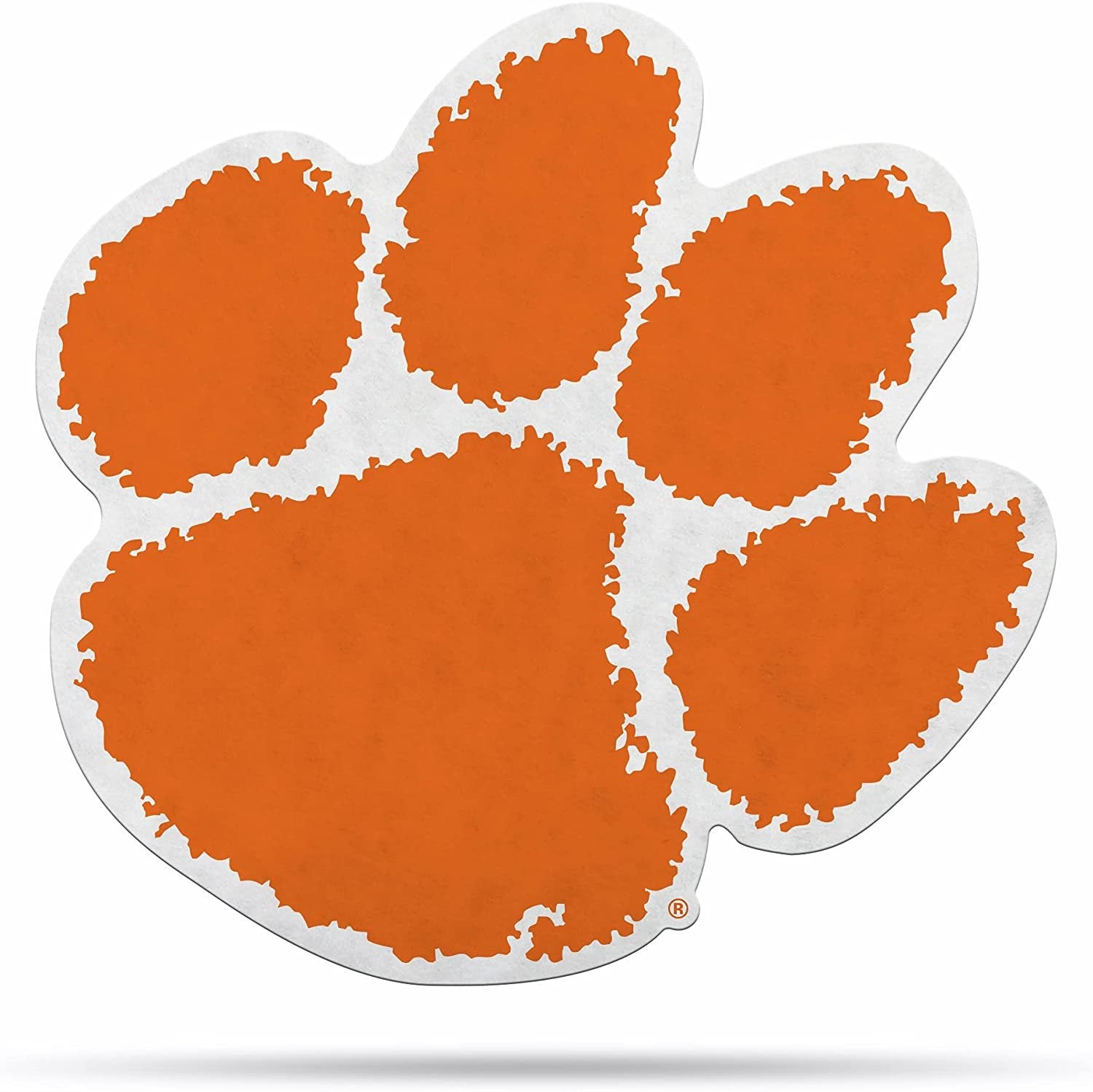 Clemson University Tigers Soft Felt Pennant, Logo Design, Shape Cut, 18 Inch, Easy To Hang by Fielders Choice
