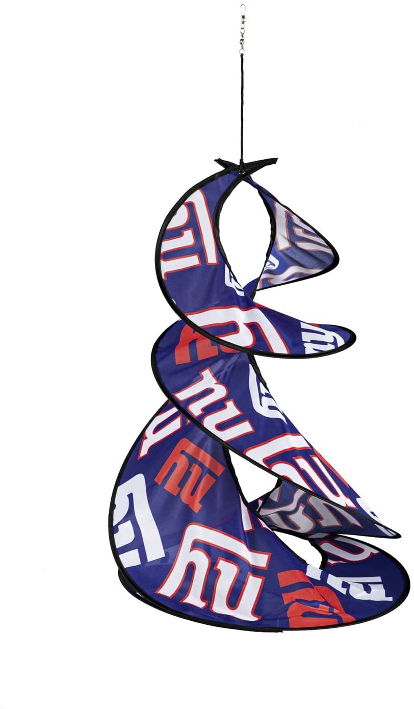 New York Giants Flag Banner Wind Twister Spinner Outdoor by Fielders Choice