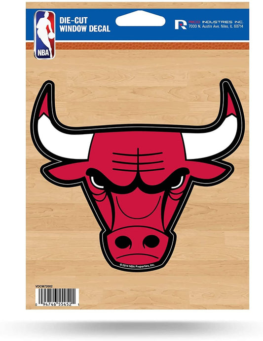 Chicago Bulls 5 Inch Decal Sticker Die Cut Flat Vinyl by Fielders Choice