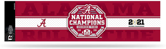Alabama 2020 Champions Bumper Sticker Flat Vinyl Decal Auto Home Sticker Emblem University of by Fielders Choice